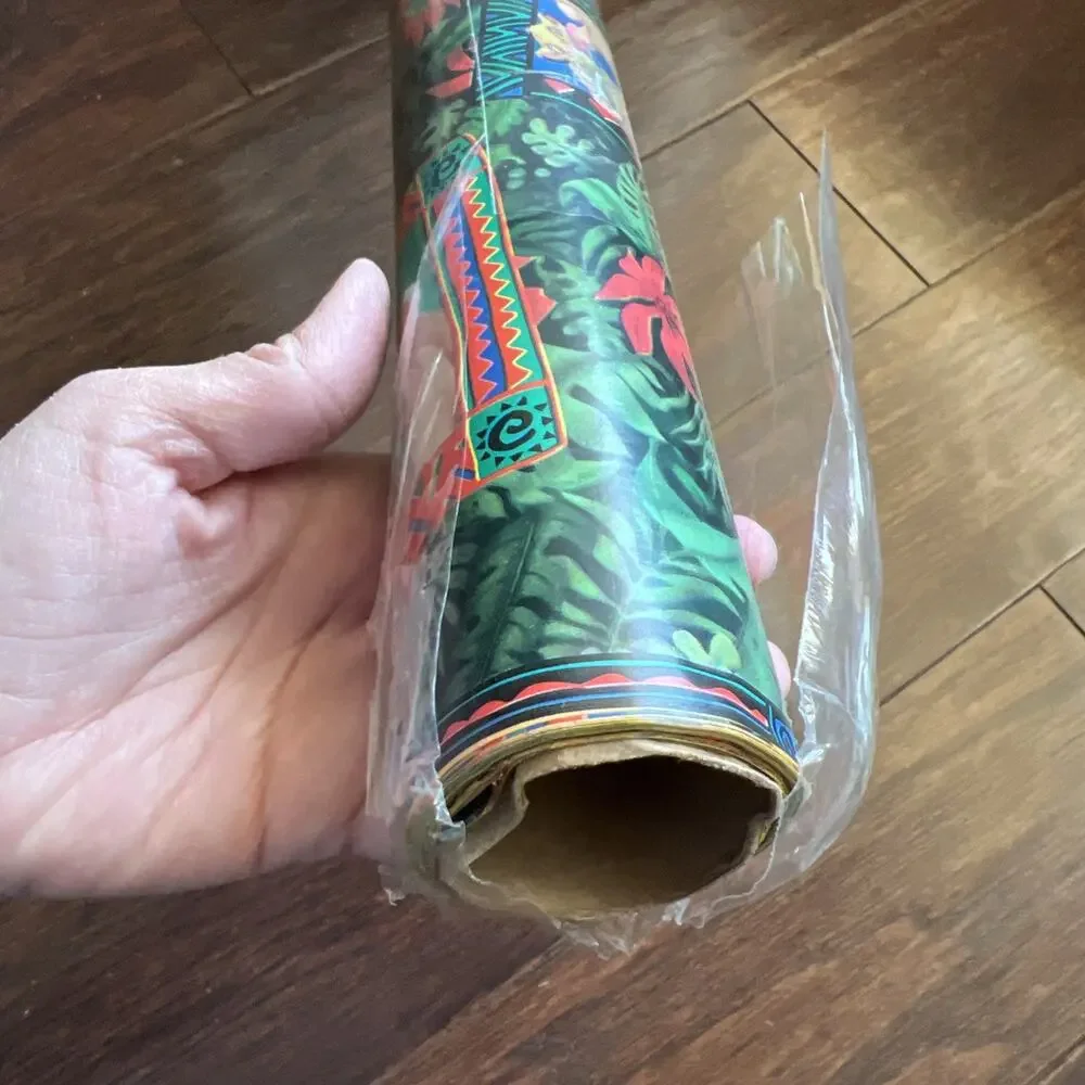 NEW Disney Lion King Grift Wrap Paper 75 Sq Mufasa Simba Vintage New Old Stuff